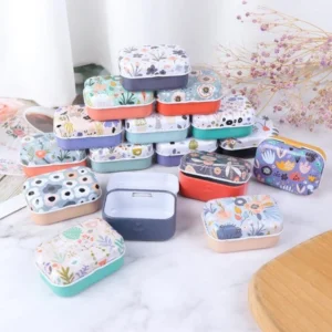 Floral Mini Tin Boxes (Set of 3)