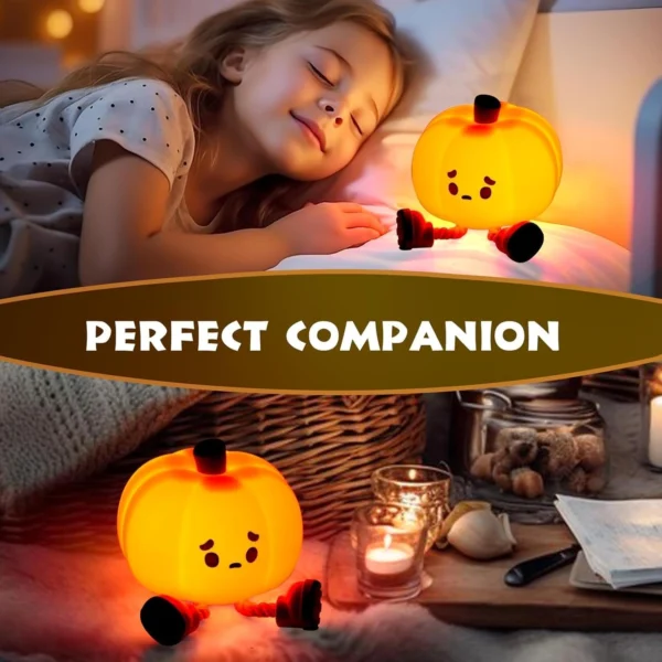 Pumpkin Colour Changing Lamp - Image 4