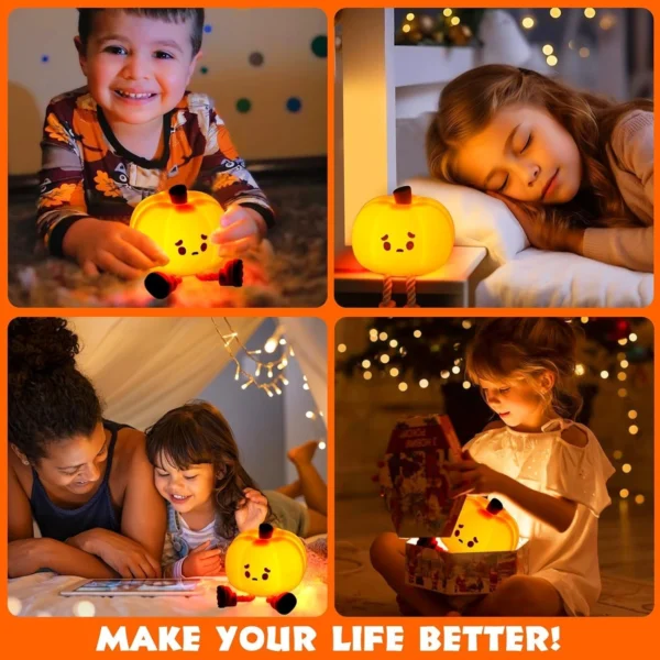 Pumpkin Colour Changing Lamp - Image 2