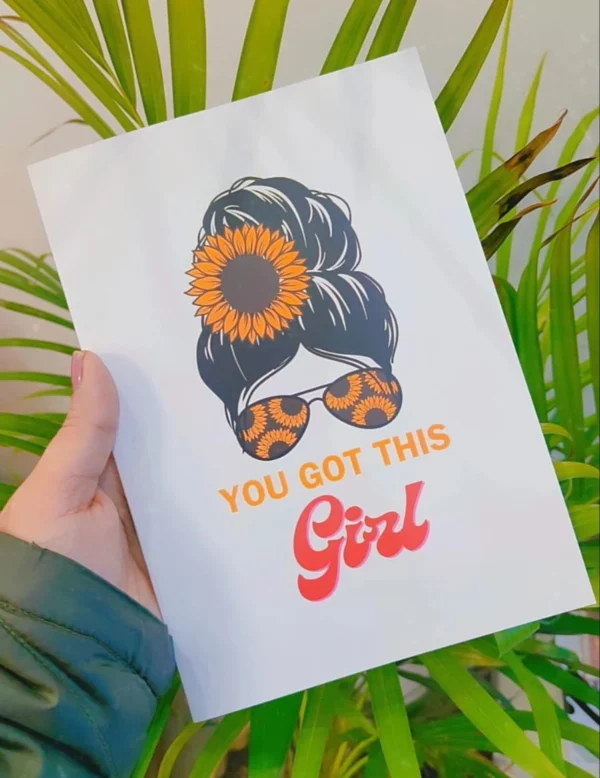 You go girl - Ruled Notebook