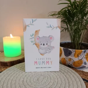 #1 Mom- Greeting card