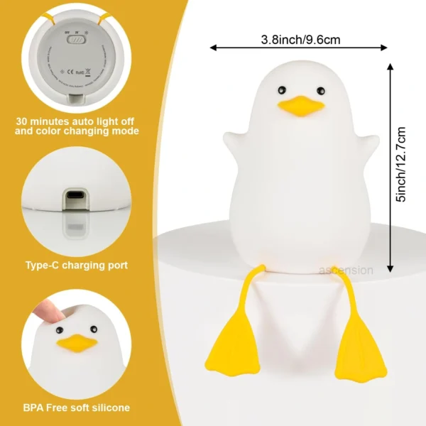Cute Duck Night Lamp - Image 5