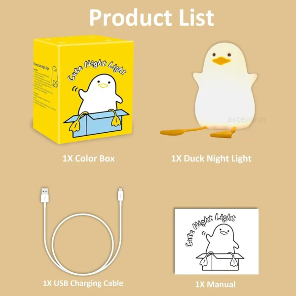 Cute Duck Night Lamp - Image 4