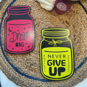 Dream Big & Never Give-up (Set of 2)