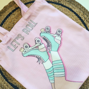 Let's Roll Tote Bag