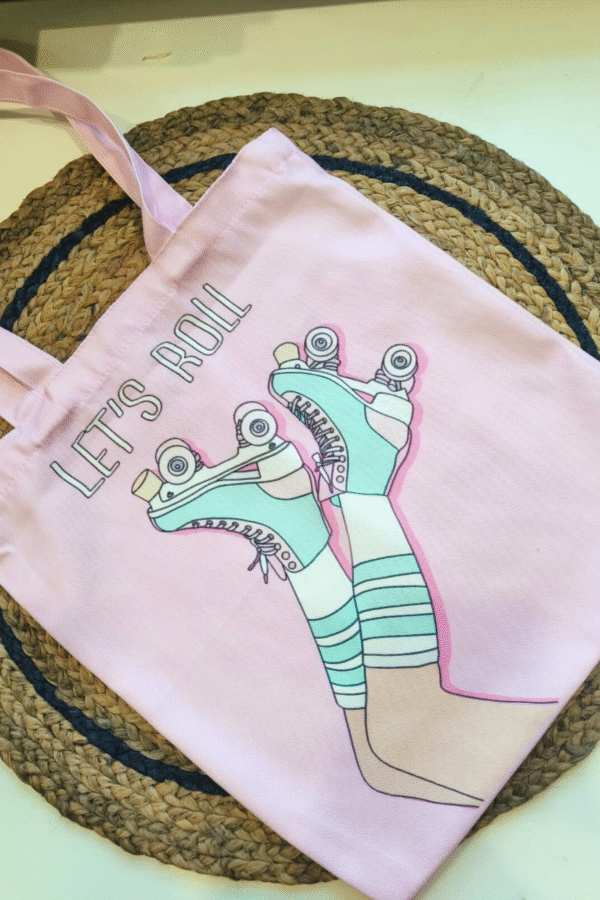 Let's Roll Tote Bag