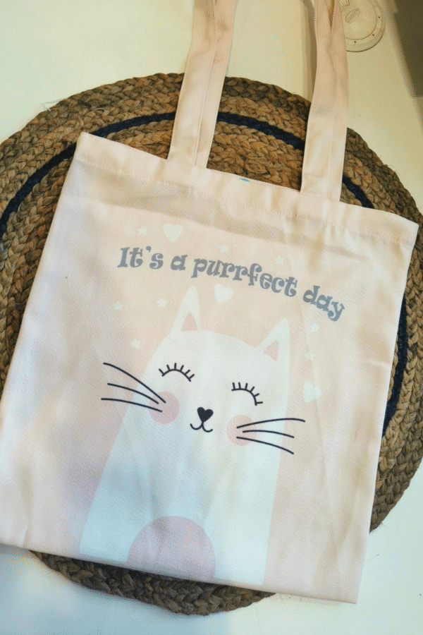 Purrfect Day Tote Bag