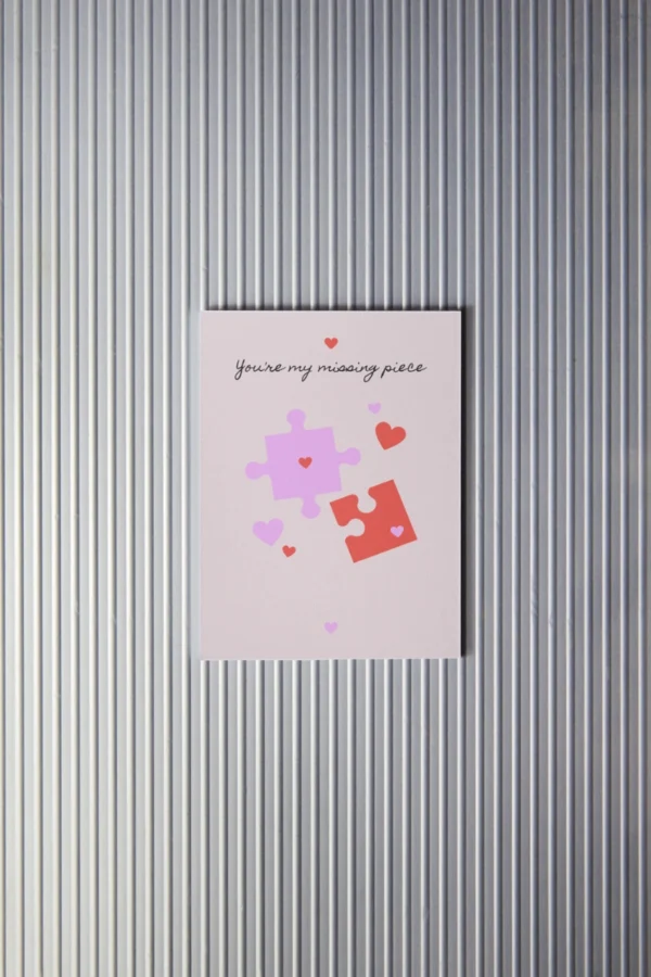 You're my missing piece!