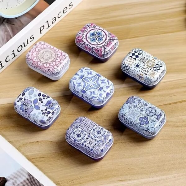 Mandala Tin Boxes (Set of 3) - Image 3
