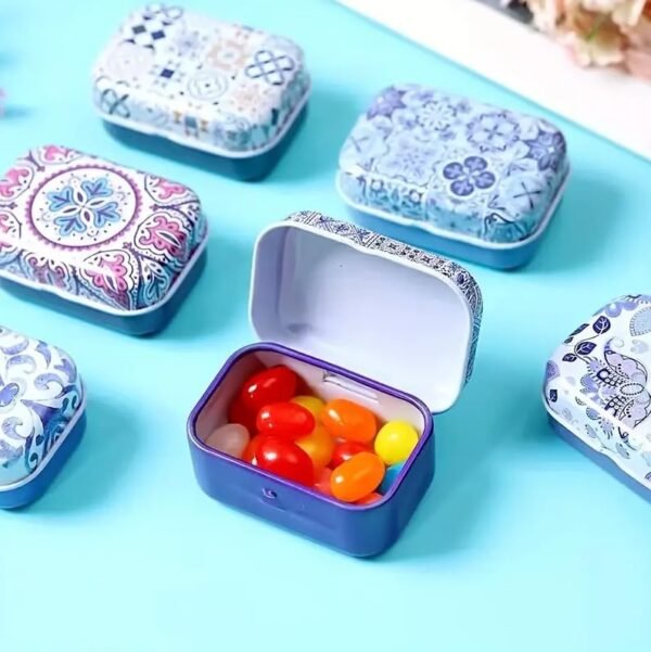 Mandala Tin Boxes (Set of 3) - Image 4