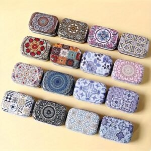 Mandala Tin Boxes (Set of 3)