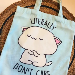 Literally Don't Care Tote Bag
