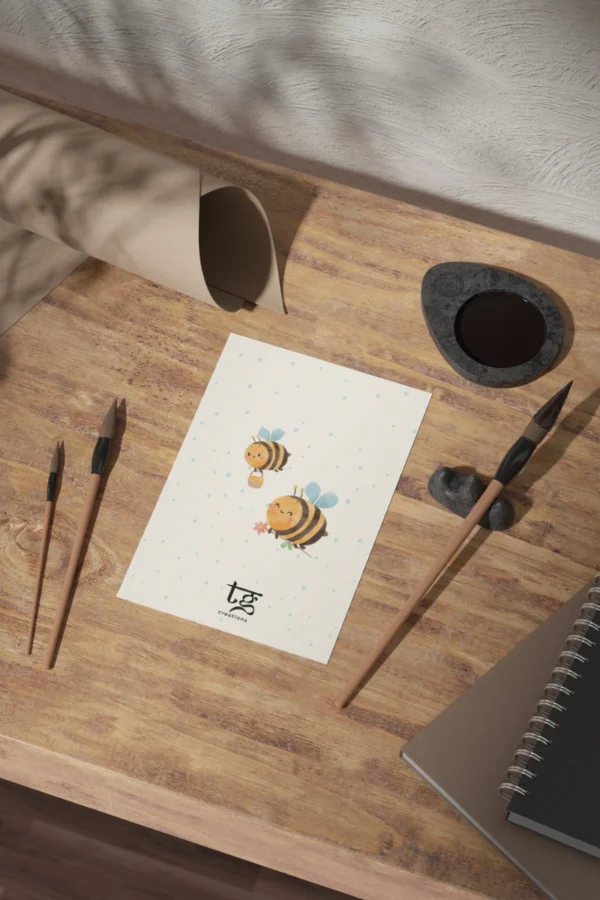 Hap-Bee Birthday card! - Image 2