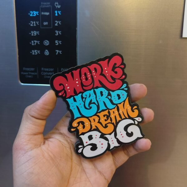 Work Hard Magnet - Image 2