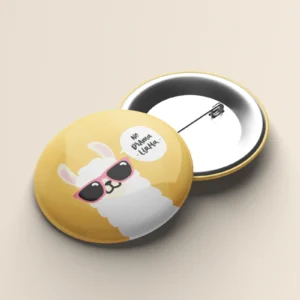 Llama- No Drama Badge