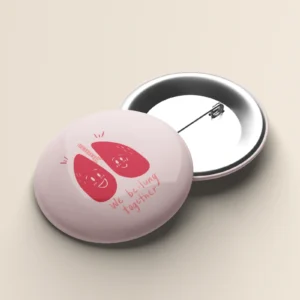 Be-lung Together Badge