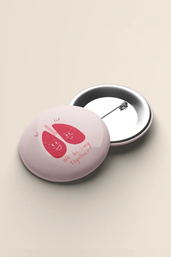 Be-lung Together Badge