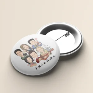 Friends theme Badge