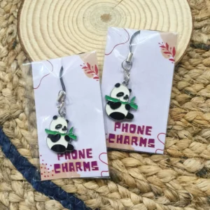 Panda Phone Charm