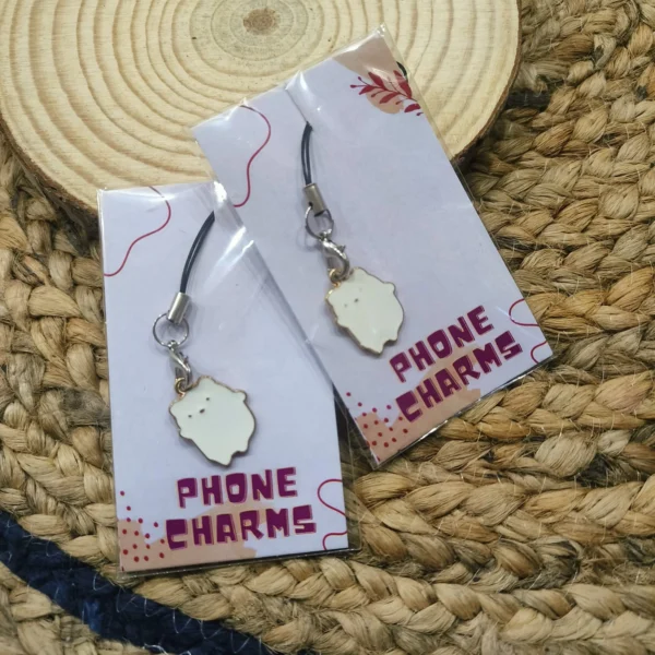 "Boooo" Phone Charm
