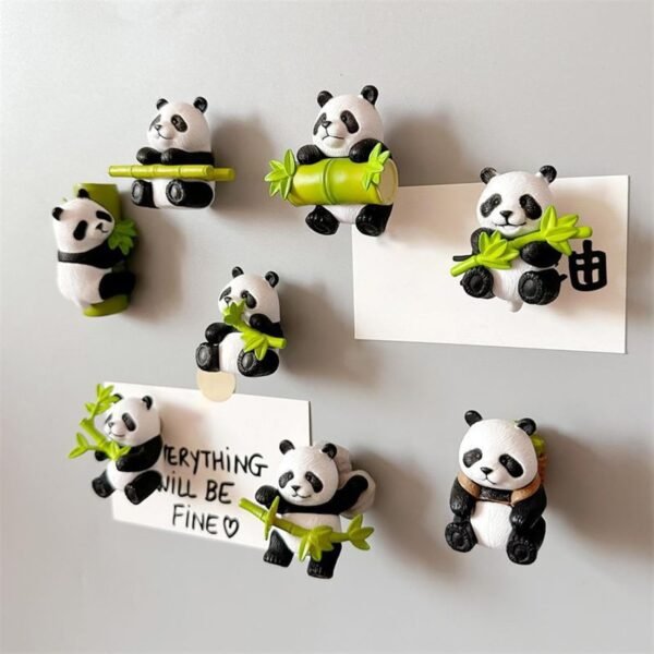 Cute Panda Magnets (Set of 8)