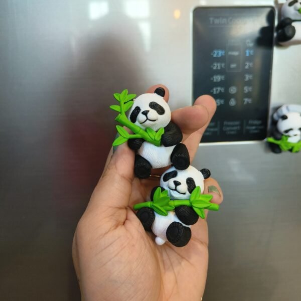 Cute Panda Magnets (Set of 4) 🐼 - Image 3