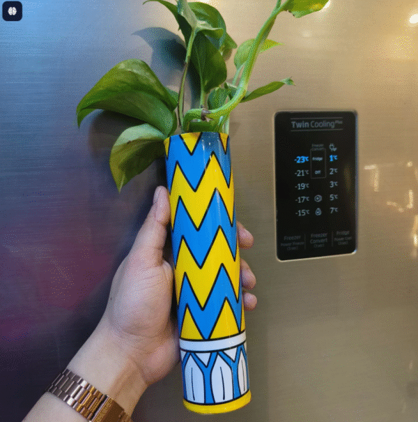Yellow - Blue Hues Magnetic Planter - Image 3