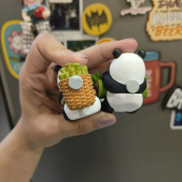 Cute Panda Magnets (Set of 8) - Image 7