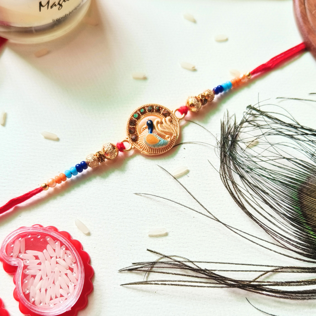 Swan Charm Rakhi - Image 3