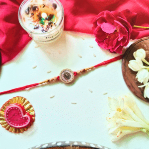 Weaved Ganesha Rakhi