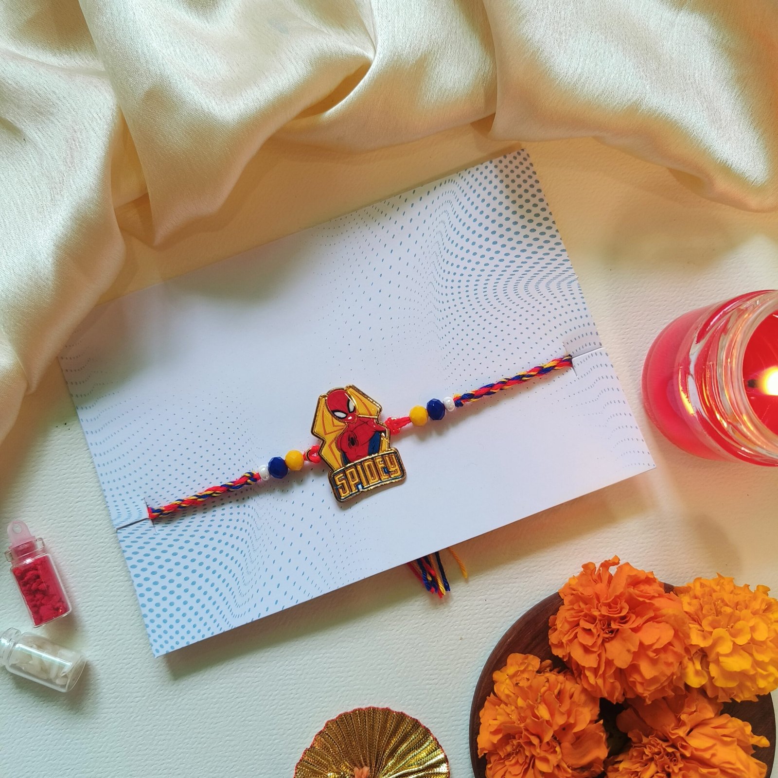 Web Hero Rakhi – Spiderman Rakhi - Image 4