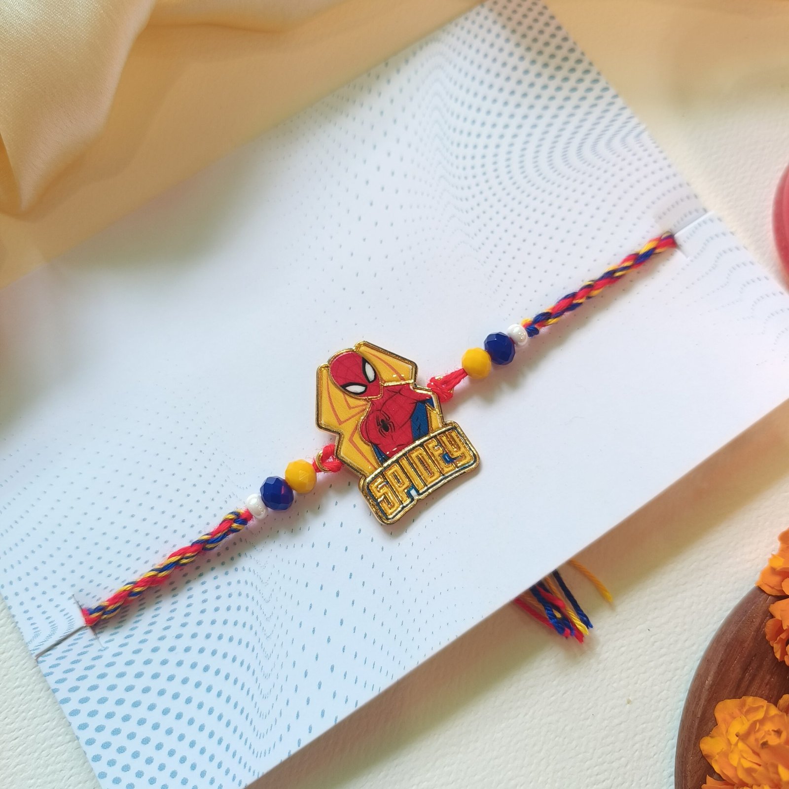 Web Hero Rakhi – Spiderman Rakhi - Image 3
