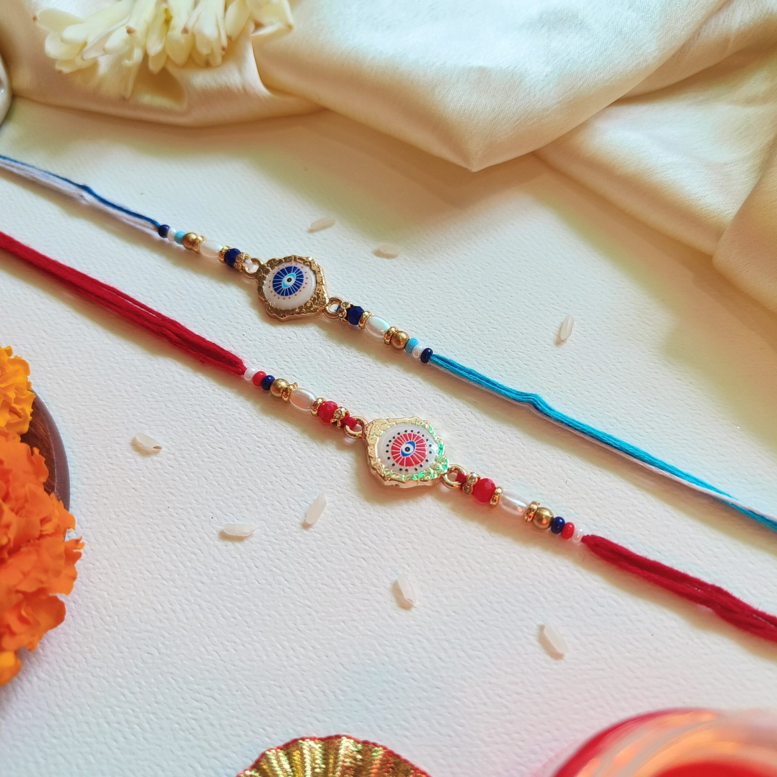 Nazar Raksha Rakhi (Set of 2) - Image 2