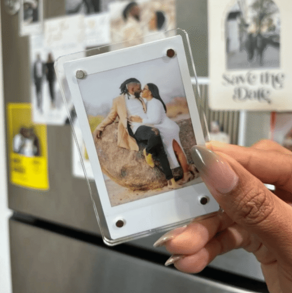 Premium Magnetic Acrylic Photo Frames (Set of 2) - Image 3