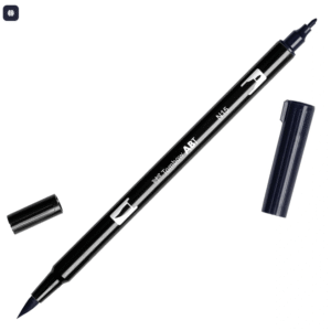 Tombow Dual Brush Pen, Black