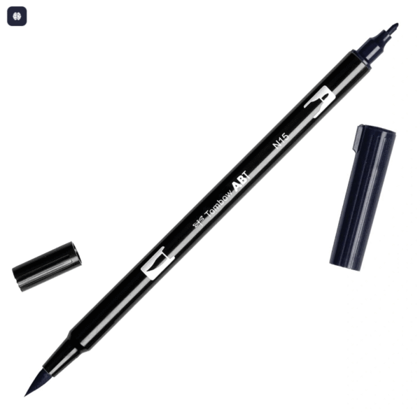 Tombow Dual Brush Pen, Black