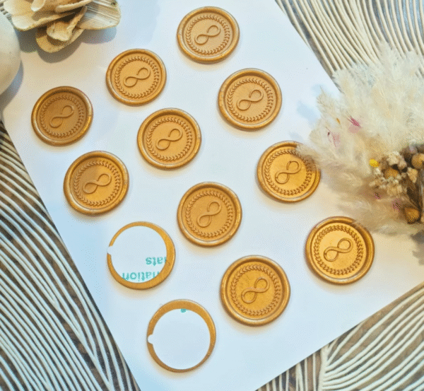 Infinity Wax Seal (Stickers) - Set of 10 - Image 2
