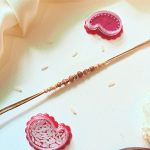 Sattva Rakhi – Chandan Beads Elegance