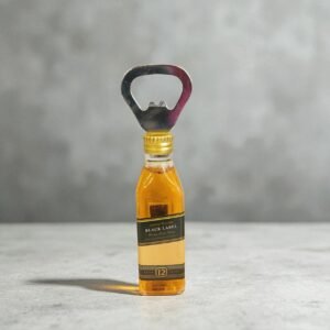 Black Label Magnet and Bottle Opener