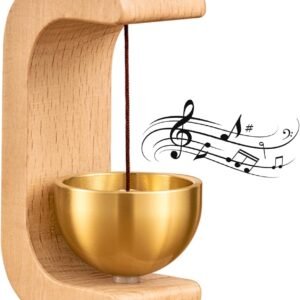 Wooden Bell Magnet