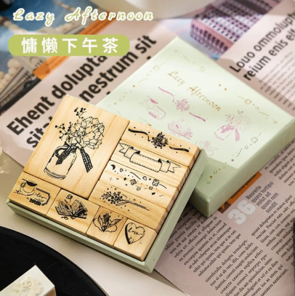 Vintage Floral Stamps