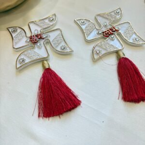 Divine Swastik Tassel Décor