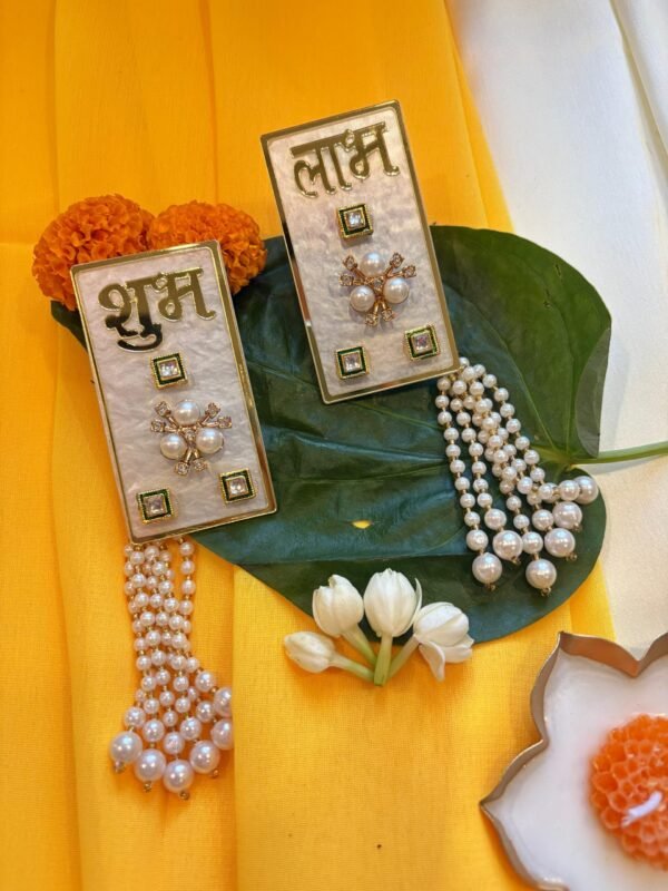 Intricate Subh Labh Decor