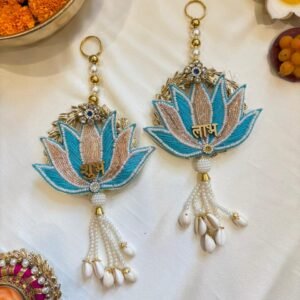 Blue Lotus Shubh Labh Hanging