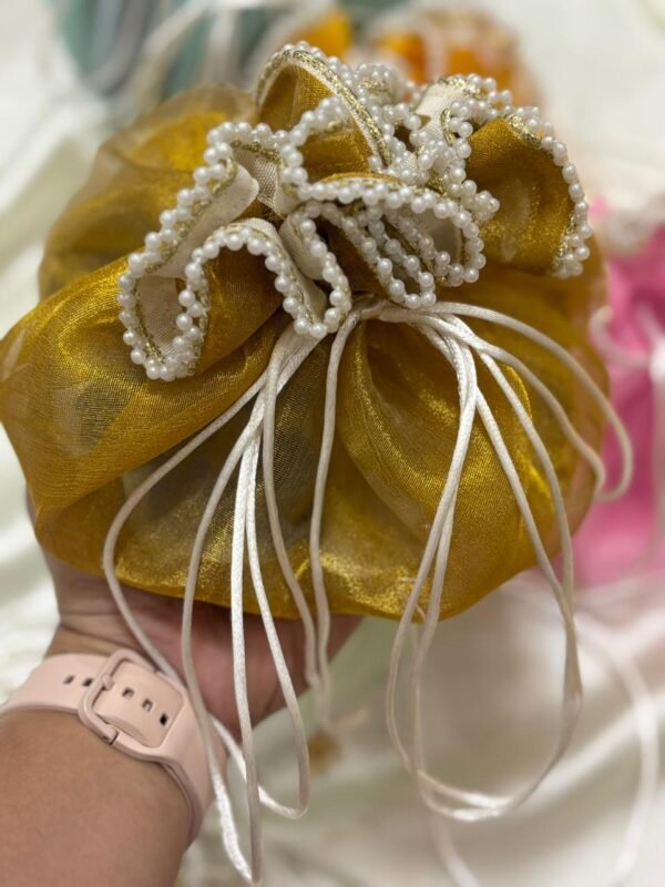 Pearl Potli (Twist & Tie) - Image 4