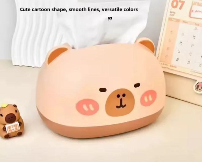 Capybara Tissue Box