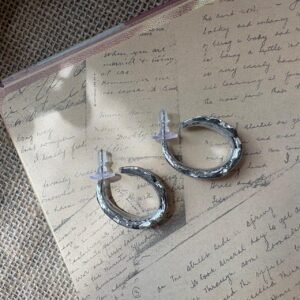 Silver Hoop Earrings
