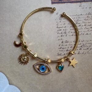 Evil Eye Drop Bracelet