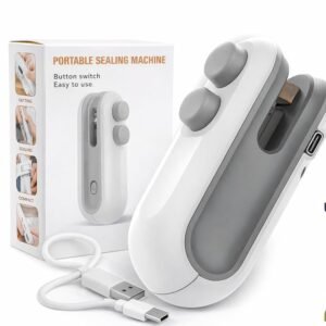 Mini Portable Heat Sealer Machine | USB Rechargeable Plastic Bag Sealer