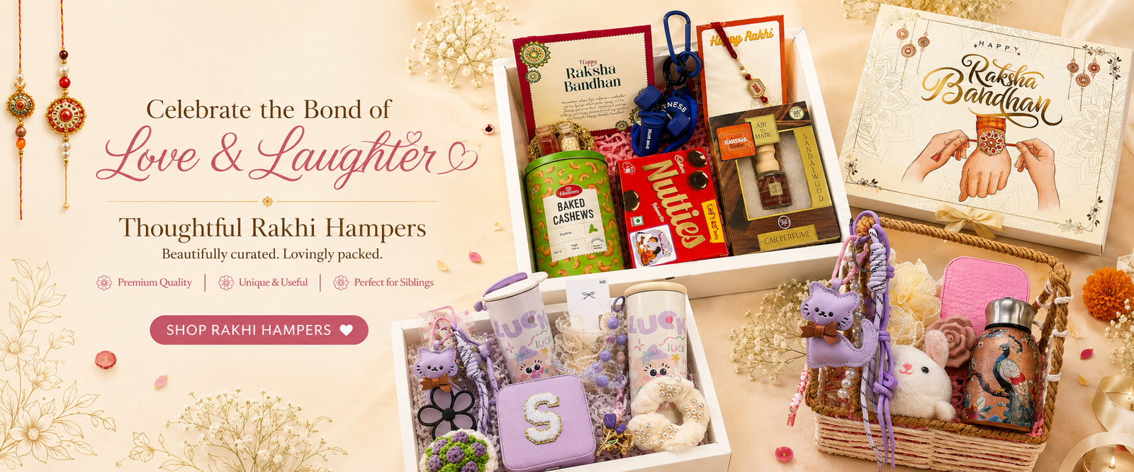 Rakhi Hampers by Tgcreations
